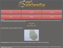 Tablet Screenshot of bestbentonite.com